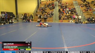 60 lbs Cons. Round 5 - Sam Traxler, Pinnacle vs Gannon Knutson, Outlaw Wrestling Club