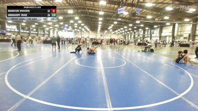 145 lbs Round Of 128 - Marcus Woods, CT vs Gregory Ruiz, CA