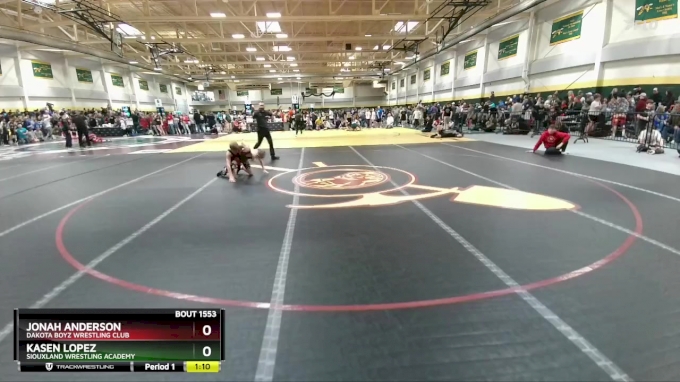 95 Lbs Quarterfinal - Jonah Anderson, Dakota Boyz Wrestling Club Vs 