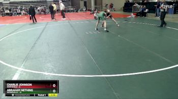 135 lbs Semis (4 Team) - Charlie Johnson, Northfield vs Abraham Nething, Paynesville