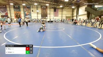 113 lbs Rr Rnd 3 - Shane Way, AMERICAN MMA AND WRESTLING vs Jacob Volpe, Felix Wrestling Academy Blue