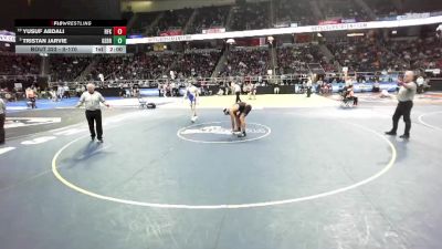 II-170 lbs Champ. Round 2 - Tristan Jarvie, General Brown vs Yusuf Abdali, Robert F. Kennedy