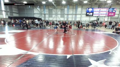 U17 Women - 46 lbs Cons. Round 2 - Kyrian Perez, OK vs Grace Loutzenhiser, AK