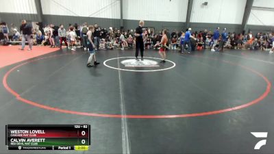 82 lbs Quarterfinal - Weston Lovell, Cascade Mat Club vs Calvin Averett, Red Devil Mat Club