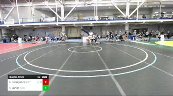 184 lbs Quarterfinal - Brock Delsignore, North Carolina State-Unattached vs Hunter Johns, Naval Academy