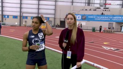 Danae Rivers On Taking One Event At A Time After She Defends Her 800m Title