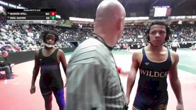 154 lbs Champ. Round 1 - Eric Gaiter, BAB1 vs Mason Still, WCC1