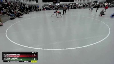 70 lbs Cons. Round 2 - Landon Roberts, Big Game Wrestling Club vs Ryker Langley, Powerhouse Wrestling Club