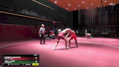 215 lbs Cons. Round 3 - Nile Laake, Harrisburg vs Jaxson Kadolph, Roland-Story