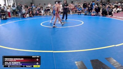 97 lbs Round 4 - Trysten Gonzales, Zillah Wrestling vs Nolan Roberts, All-Phase Wrestling Club