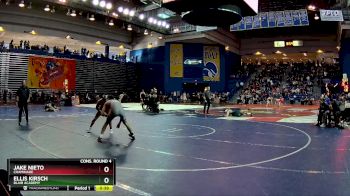 138 lbs Cons. Round 4 - Ellis Kirsch, Blair Academy vs Jake Nieto, Chaminade