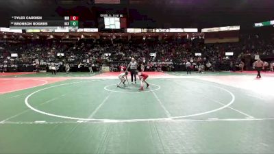 80 lbs Champ. Round 1 - Bronson Rogers, BKV1 vs Tyler Carrish, MIRA