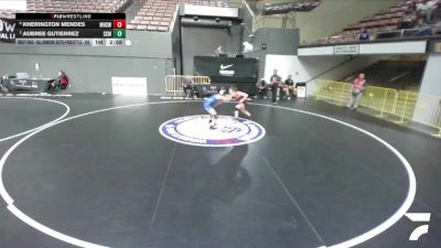 Semis - Kherington Mendes, Mayfair High School Wrestling vs Aubree Gutierrez, Surfside X Wrestling
