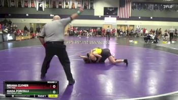 JV-15 lbs Round 2 - Briana Clymer, Linn-Mar vs Giada Porcelli, Southeast Polk