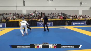 Luke James Lepouski vs Jacob Antonio Miles 2026 IBJJF Jiu-Jitsu CON International