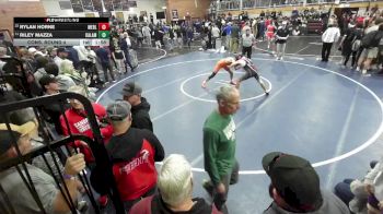 132 lbs Cons. Round 4 - Riley Mazza, Kalama vs Rylan Horne, Medical Lake