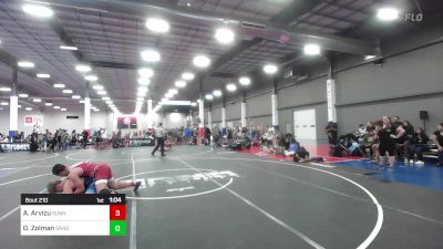 190 lbs Rr Rnd 2 - Aiden Arvizu, Sunnyside WC vs Dean Zolman, Sanderson Wrestling Academy