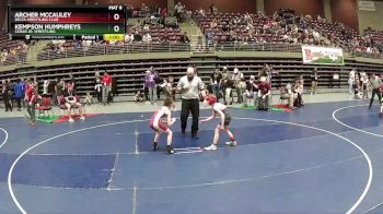 75 lbs 3rd Place Match - Archer Mccauley, Delta Wrestling Club vs Kempson Humphreys, Cedar Jr. Wrestling