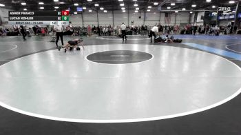 75 lbs Consi Of 32 #2 - Asher Franco, NC vs Lucas Kohler, NC