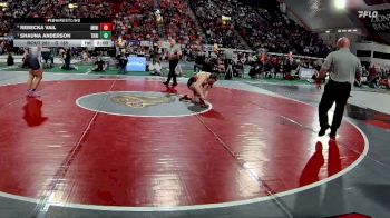 G 185 lbs Semifinal - Shauna Anderson, Thunder Ridge vs Rebecka Vail, Minico