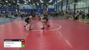 138 lbs Consi Of 8 #1 - Garret Blydenburgh, Team Alaska vs Joey Berardi, St. Charles WC