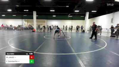 120 lbs Consi Of 16 #2 - Mason Jakob, TN vs Czar Quintanilla, WA