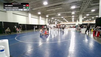 138 lbs 3rd Place Match - Jet Abbott, Utah vs Matthew Longdon, New Mexico