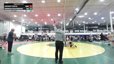 115 lbs Quarterfinal - Anthony Riotto, Carpe Diem - HSC vs Brendan Stoutenburg, Journeymen Wrestling Blue - HSC