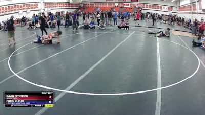 150 lbs Cons. Semi - Gavin Pedersen, GI Grapplers vs Orrin Kuehn, 2 Tuff Gym Wrestling Club