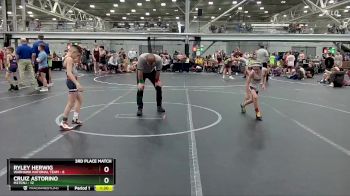 60 lbs Placement (4 Team) - Cruiz Astorino, M2TCNJ vs Ryley Herwig, Warhawk National Team