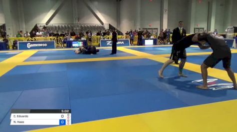 Carlos Eduardo vs Nicholas Haas 2018 American National IBJJF Jiu-Jitsu Championship | Grappling