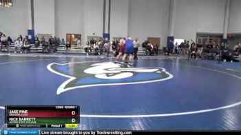 285 lbs Cons. Round 1 - Jake Pine, Oneonta State vs Nick Barrett, Alfred State College