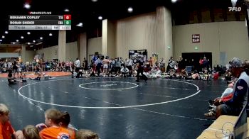 140 lbs Round 5 (8 Team) - Benjamin Copley, Team TN vs Ronan Snider, Eagle Wrestling Academy