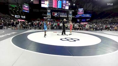 120 lbs Cons. Rd Of 64 - Atlee DeWitt, IA vs Kerklin Farrow, OH