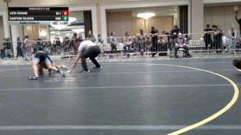 113 lbs Semifinal - Levi Evans, DC Elite vs Easton Olson, Sanderson Wr Ac