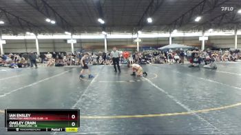 74 lbs Round 3 (4 Team) - Ian Ensley, Middleton Wrestling Club vs Oakley Crain, Big Cat Wrestling