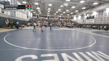 165 lbs Cons. Round 3 - Malachi Rider, Adams State vs Jacob Blandford, Western Colorado