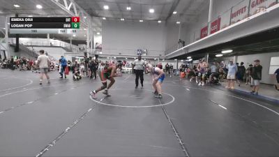 165 lbs Semis & 1st Wrestleback (8 Team) - Logan Pop, Savage WA Boogiemen vs Emeka Orji, Team Shutt