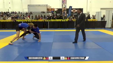 Josue Benjamin Sotero vs Logan Dayne Straub 2024 World IBJJF Jiu-Jitsu No-Gi Championship