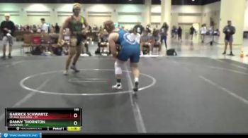 195 lbs Round 1 (8 Team) - Garrick Schwartz, Deland Bulldogs vs Danny Thornton, Suwannee