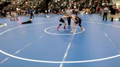 145 lbs 2nd Place Match - Hendrix Kalvig, Creston Express Wrestling vs Christopher Johnson, Bear Cave Wrestling