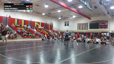 Youth-100 lbs Quarterfinals (8 Team) - Evan Ha, Hanover Park vs Peter Pettinelli, Phillipsburg