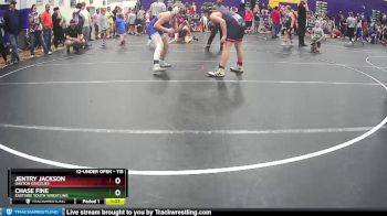 115 lbs Round 2 - Chase Fine, Eastside Youth Wrestling vs Jentry Jackson, Gaston Grizzlies