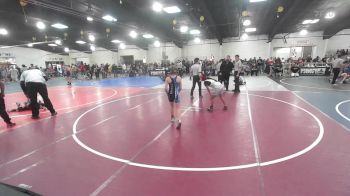 87 lbs Rr Rnd 2 - Kyle Calderon, Carlsbad Combat WC vs LaNiyah Lehi, Hidden Springs Wolves