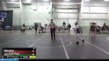 84 lbs Finals (2 Team) - Tigh Coyle, PA Alliance Blue vs Liam McGettigan, Rampage