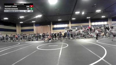 102 lbs Consi Of 16 #2 - Zachary Grow, Champions WC vs Paxton Schulte, Riverside Rascal