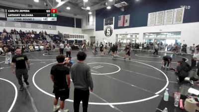 138 lbs Cons. Round 3 - Anthony Saldana, Mantanona Training Center vs Carlito Zepeda, Ventura