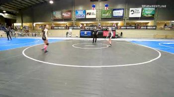 82 lbs Consolation - Aubre Krazer, Athena LVWC vs Kendra Perrien, Norman Grappling