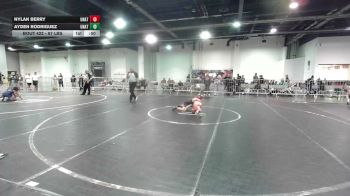 87 lbs Rr Rnd 2 - Nylan Berry, Unattached vs Ayden Rodriguez, Unattached