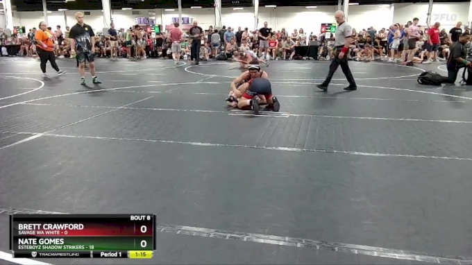 120 lbs Round 3 (6 Team) - Nate Gomes, EsteBoyz Shadow Strikers vs ...